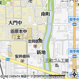奈良県磯城郡田原本町新地19-6周辺の地図