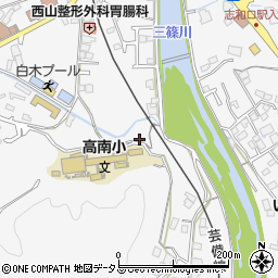 広島県広島市安佐北区白木町秋山1189周辺の地図