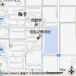奈良県磯城郡田原本町阪手774-17周辺の地図