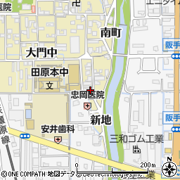 奈良県磯城郡田原本町20周辺の地図