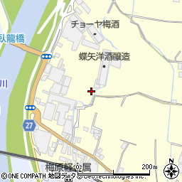大阪府羽曳野市川向周辺の地図