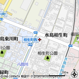 岡山県倉敷市水島相生町10-13周辺の地図
