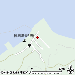 三重県鳥羽市神島町176周辺の地図