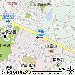 すき家松阪光町店周辺の地図