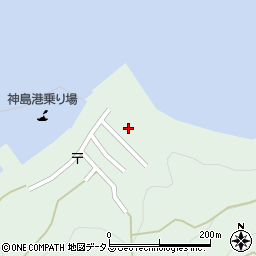 三重県鳥羽市神島町202-4周辺の地図