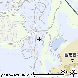 奈良県香芝市穴虫3191周辺の地図