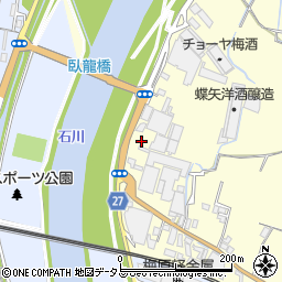 大阪府羽曳野市川向2059-9周辺の地図