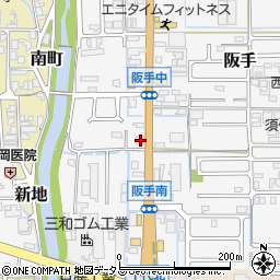 奈良県磯城郡田原本町阪手642周辺の地図