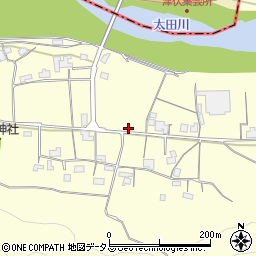 広島県広島市佐伯区湯来町大字下476周辺の地図