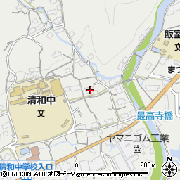 広島県広島市安佐北区安佐町飯室3596周辺の地図