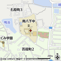 大阪府堺市東区菩提町2丁58周辺の地図