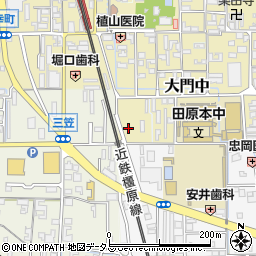奈良県磯城郡田原本町114-5周辺の地図