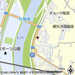 大阪府羽曳野市川向2059-6周辺の地図