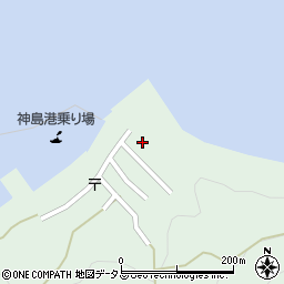 三重県鳥羽市神島町187周辺の地図