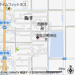 奈良県磯城郡田原本町阪手780周辺の地図