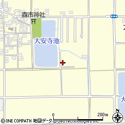 奈良県磯城郡田原本町大木155周辺の地図