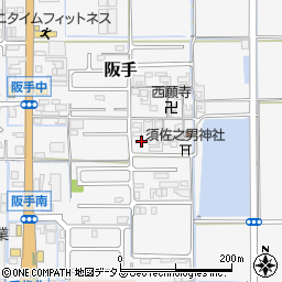 奈良県磯城郡田原本町阪手778周辺の地図