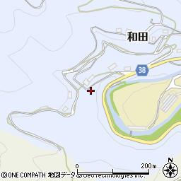 奈良県桜井市和田115周辺の地図