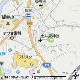 広島県広島市安佐北区安佐町飯室1641周辺の地図