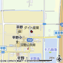 奈良県磯城郡田原本町平野28周辺の地図