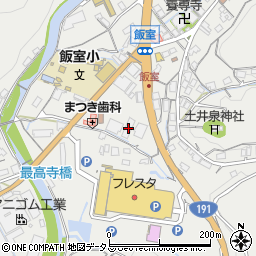 広島県広島市安佐北区安佐町飯室1563周辺の地図