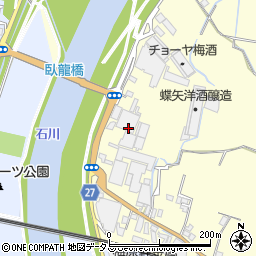 大阪府羽曳野市川向2061周辺の地図