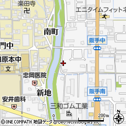 奈良県磯城郡田原本町阪手570-12周辺の地図