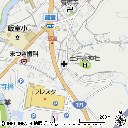 広島県広島市安佐北区安佐町飯室1644周辺の地図