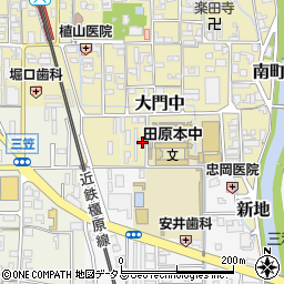 奈良県磯城郡田原本町107-4周辺の地図