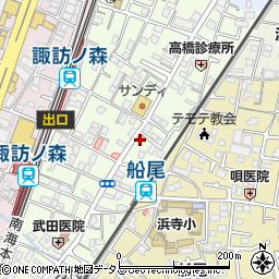 星田医院周辺の地図