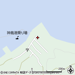 三重県鳥羽市神島町182周辺の地図