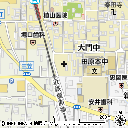 奈良県磯城郡田原本町113周辺の地図