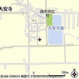 奈良県磯城郡田原本町大安寺365周辺の地図
