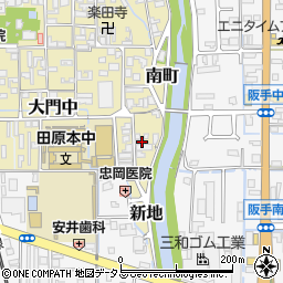 奈良県磯城郡田原本町17周辺の地図