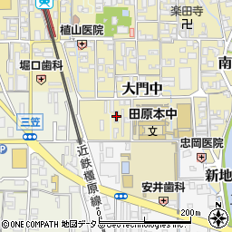 奈良県磯城郡田原本町109周辺の地図