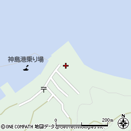 三重県鳥羽市神島町189周辺の地図