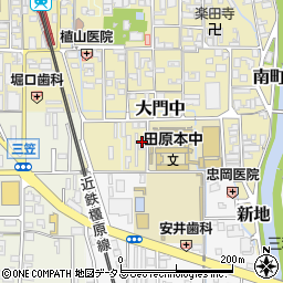 奈良県磯城郡田原本町107-6周辺の地図