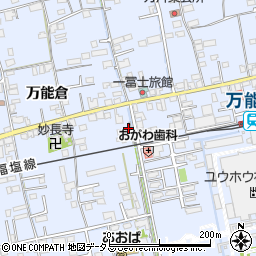 広島県福山市駅家町万能倉442周辺の地図