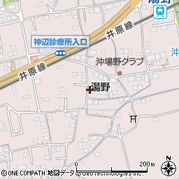 広島県福山市神辺町湯野232周辺の地図