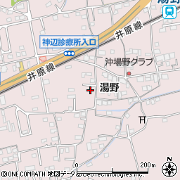 広島県福山市神辺町湯野273周辺の地図