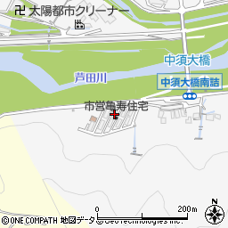 広島県府中市中須町1616周辺の地図