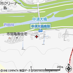 広島県府中市中須町1611周辺の地図