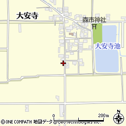 奈良県磯城郡田原本町大安寺248周辺の地図