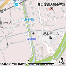 広島県福山市神辺町湯野480-6周辺の地図