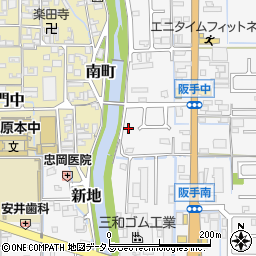 奈良県磯城郡田原本町阪手570-9周辺の地図