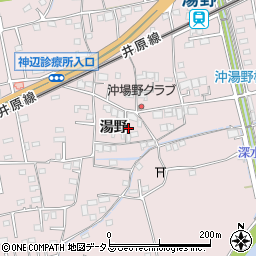 広島県福山市神辺町湯野207周辺の地図