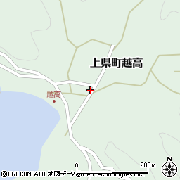 長崎県対馬市上県町越高703周辺の地図