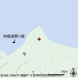 三重県鳥羽市神島町198周辺の地図