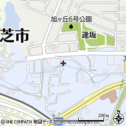 奈良県香芝市穴虫187-3周辺の地図