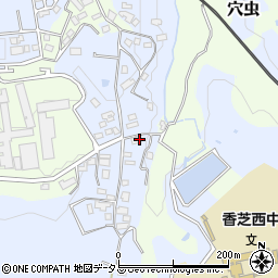 奈良県香芝市穴虫3173周辺の地図